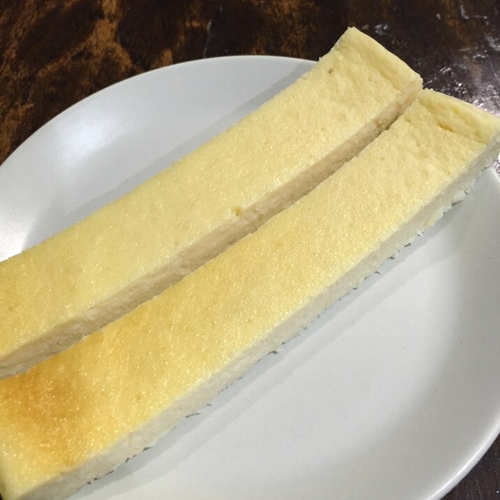 低糖質 おから入りスティックヨーグルトケーキ